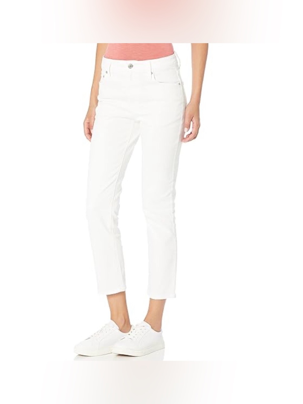 Lilly Pulitzer White Straight-Leg Jeans